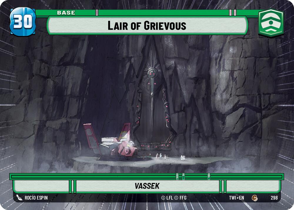 Lair of Greivous // Battle Droid (Hyperspace) (298 // T03) [Twilight of the Republic] | Grognard Games