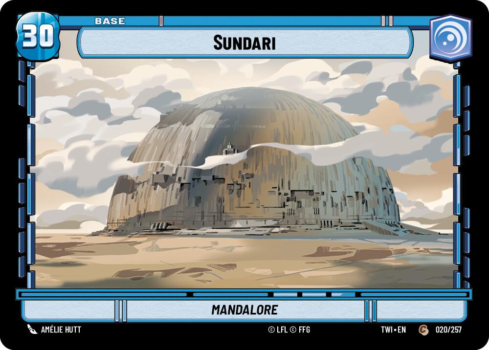 Sundari // Battle Droid (020/257 // T01/T02) [Twilight of the Republic] | Grognard Games