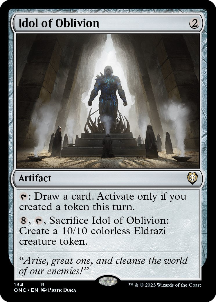 Idol of Oblivion [Phyrexia: All Will Be One Commander] | Grognard Games