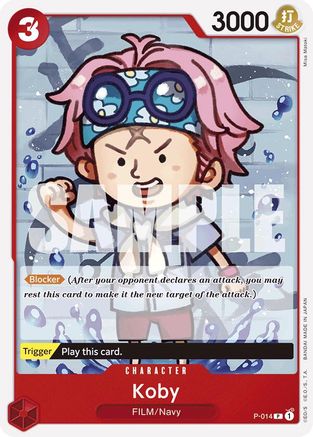 Koby (Reprint) (P-014) - Premium Booster -The Best- | Grognard Games