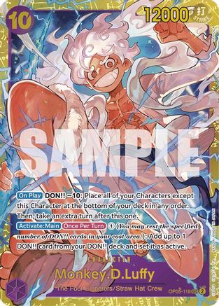 Monkey.D.Luffy (OP05-119) (Reprint) (OP05-119) - Premium Booster -The Best- Foil | Grognard Games