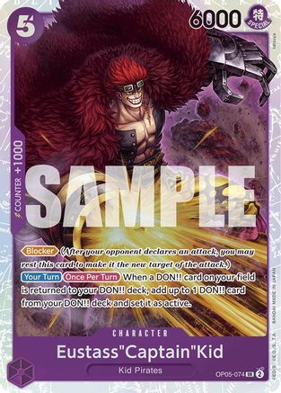 Eustass"Captain"Kid (Reprint) (OP05-074) - Premium Booster -The Best- Foil | Grognard Games