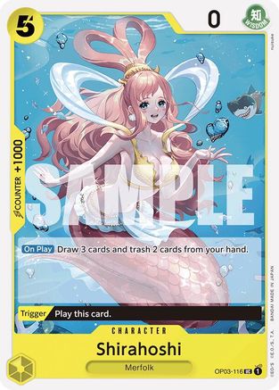 Shirahoshi (OP03-116) (Reprint) (OP03-116) - Premium Booster -The Best- | Grognard Games