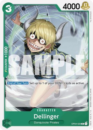 Dellinger (Reprint) (OP04-029) - Premium Booster -The Best- | Grognard Games