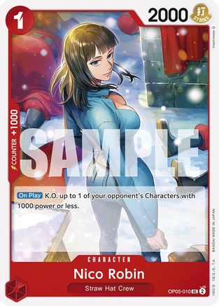 Nico Robin (Reprint) (OP05-010) - Premium Booster -The Best- | Grognard Games