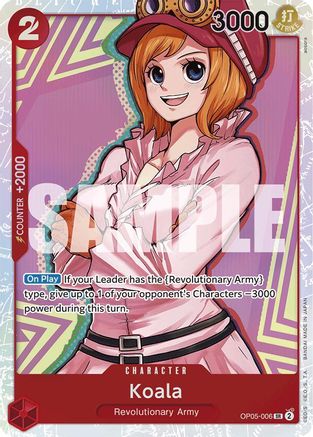 Koala (Reprint) (OP05-006) - Premium Booster -The Best- Foil | Grognard Games