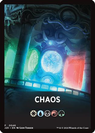 Chaos Theme Card (J25-046) - Foundations Jumpstart | Grognard Games