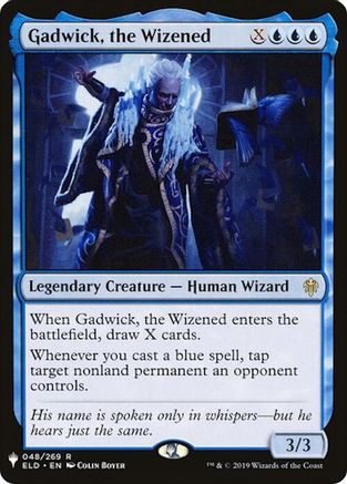Gadwick, the Wizened (LIST-048/269) - The List Reprints | Grognard Games