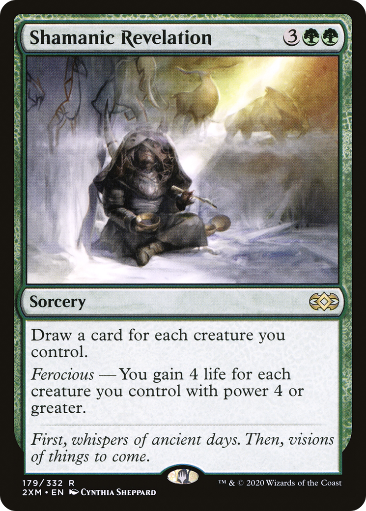Shamanic Revelation [Double Masters] | Grognard Games
