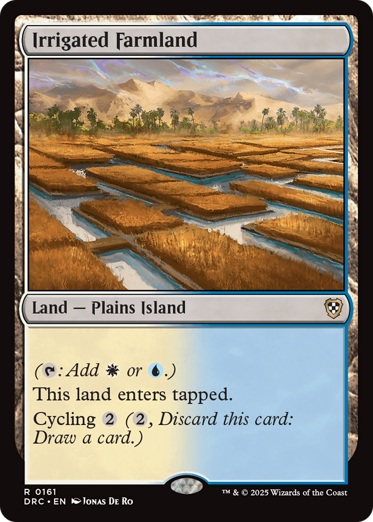 Irrigated Farmland [Aetherdrift Commander] | Grognard Games
