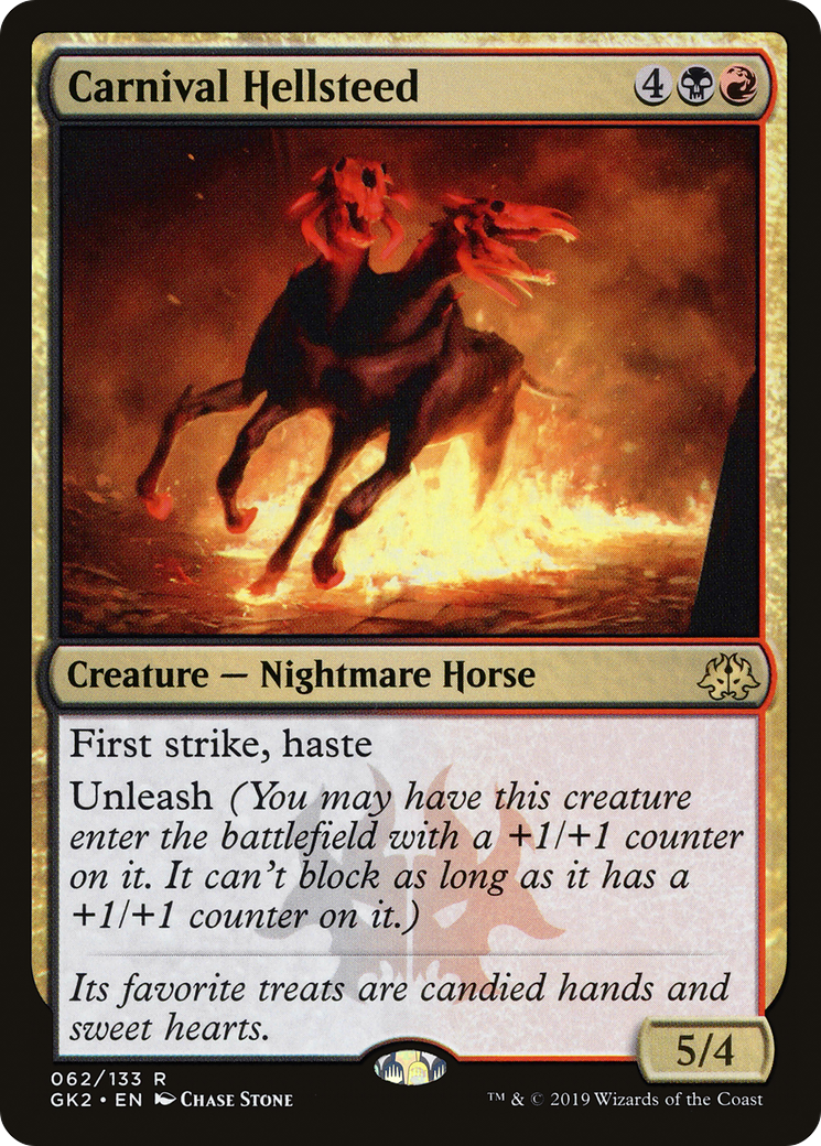 Carnival Hellsteed [Ravnica Allegiance Guild Kit] | Grognard Games