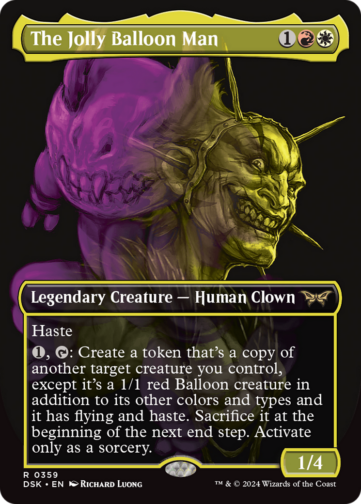 The Jolly Balloon Man (Showcase) [Duskmourn: House of Horror] | Grognard Games