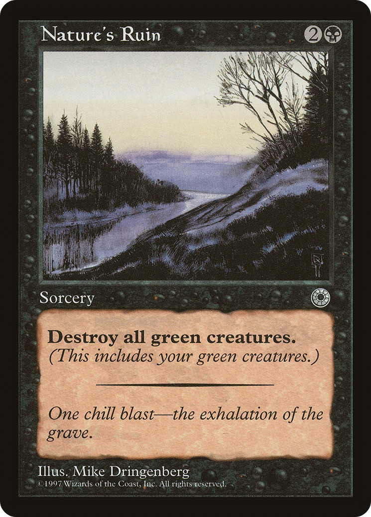 Nature's Ruin [Portal] | Grognard Games
