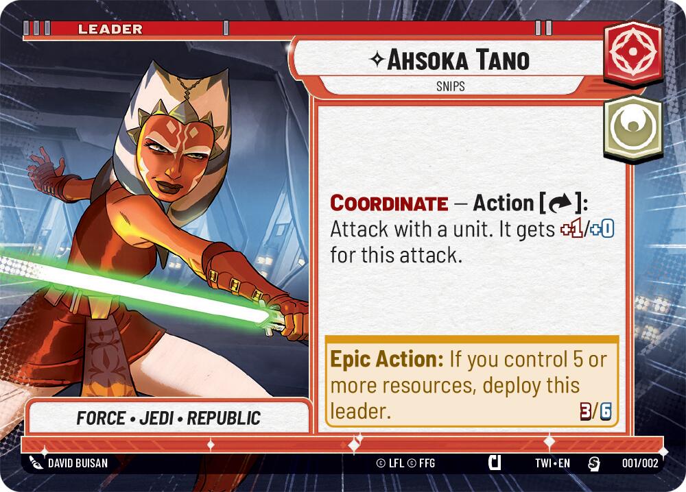 Ahsoka Tano - Snips (001/002) (Hyperspace) (001/002) [Judge Promos] | Grognard Games