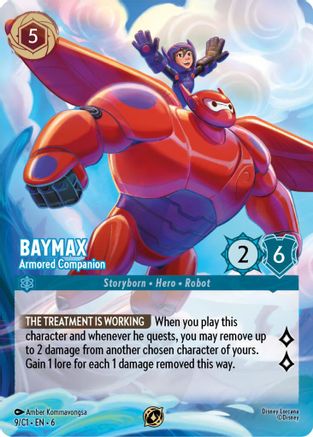 Baymax - Armored Companion (9) - Disney Lorcana Promo Cards Holofoil | Grognard Games