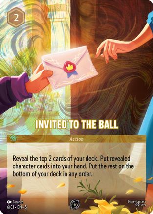 Invited to the Ball (6) [Promo Cards] | Grognard Games