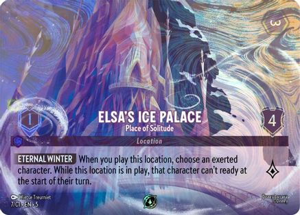 Elsa's Ice Palace - Place of Solitude (7) [Promo Cards] | Grognard Games