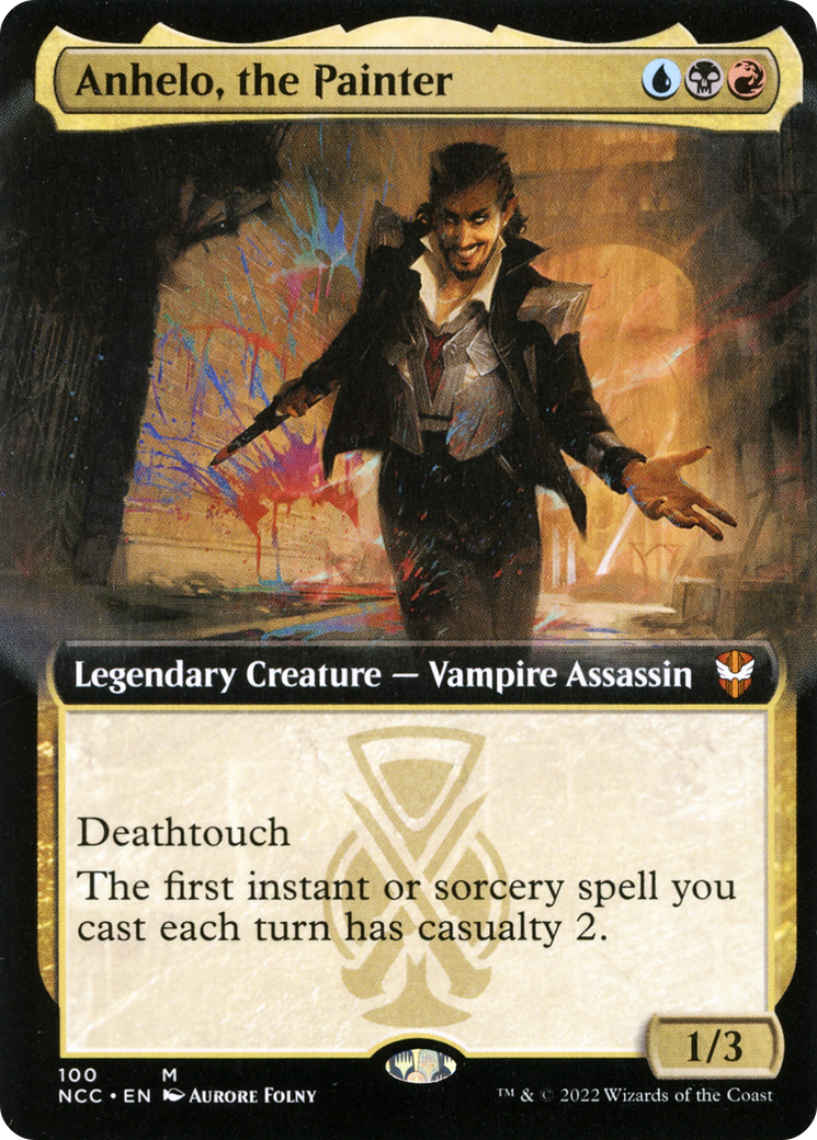 Anhelo, the Painter (Extended Art) [Streets of New Capenna Commander] | Grognard Games