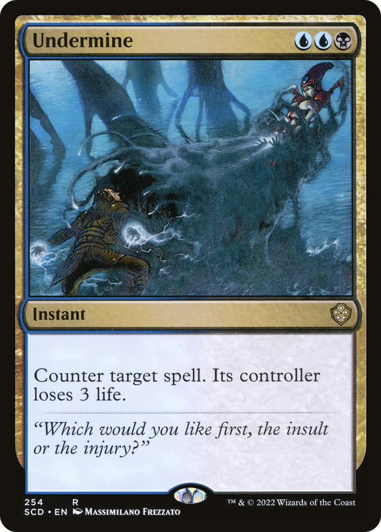 Undermine [Starter Commander Decks] | Grognard Games