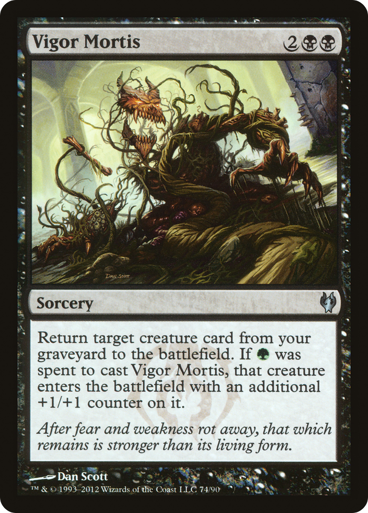 Vigor Mortis (DDJ-074) - Duel Decks: Izzet vs. Golgari Foil | Grognard Games