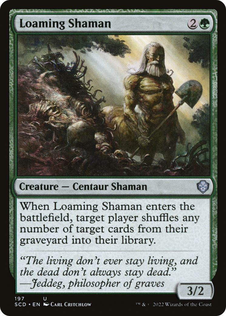 Loaming Shaman [Starter Commander Decks] | Grognard Games
