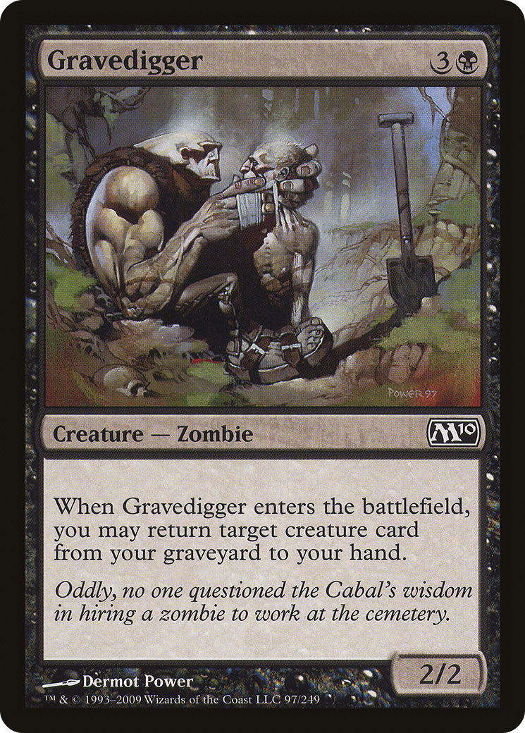 Gravedigger [Magic 2010] | Grognard Games