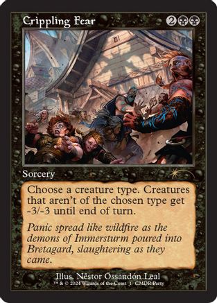 Crippling Fear (Retro Frame) (WPN-001) - WPN & Gateway Promos Foil | Grognard Games