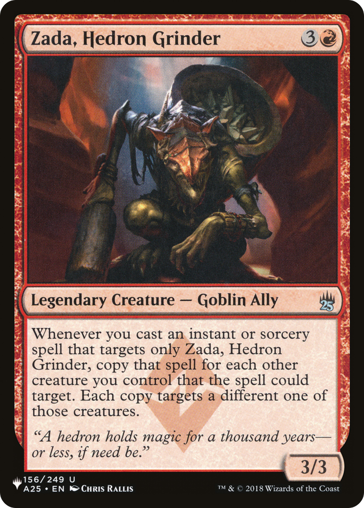 Zada, Hedron Grinder [The List Reprints] | Grognard Games