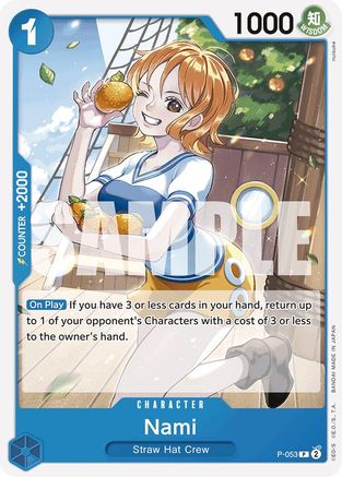 Nami (P-053) (Reprint) (P-053) - Premium Booster -The Best- | Grognard Games