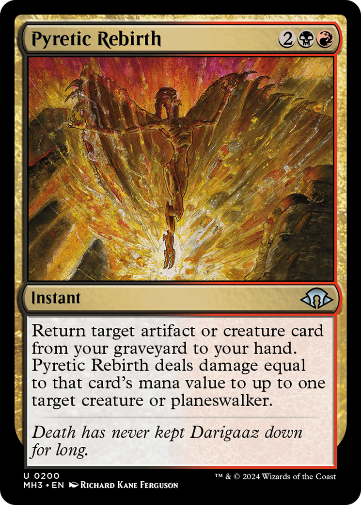 Pyretic Rebirth [Modern Horizons 3] | Grognard Games