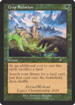 Crop Rotation (Retro Frame) (UMP-002) - Unique and Miscellaneous Promos Foil | Grognard Games