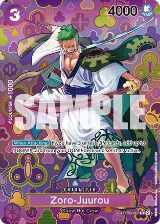 Zoro-Juurou (SP) (OP05-067) - Emperors in the New World Foil | Grognard Games