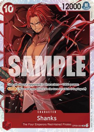 Shanks (004) (OP09-004) - Emperors in the New World Foil | Grognard Games