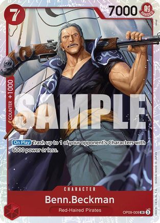 Benn.Beckman (OP09-009) - Emperors in the New World Foil | Grognard Games