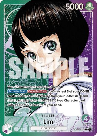 Lim (022) (Parallel) (OP09-022) - Emperors in the New World Foil | Grognard Games