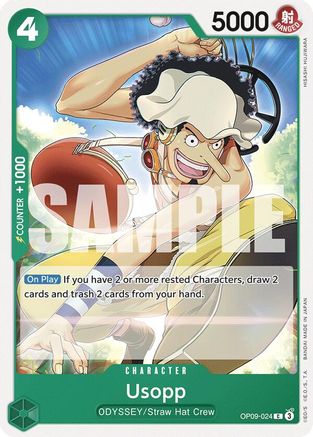 Usopp (024) (OP09-024) - Emperors in the New World | Grognard Games