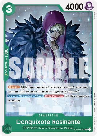 Donquixote Rosinante (032) (OP09-032) - Emperors in the New World | Grognard Games