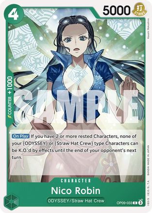 Nico Robin (033) (OP09-033) - Emperors in the New World | Grognard Games