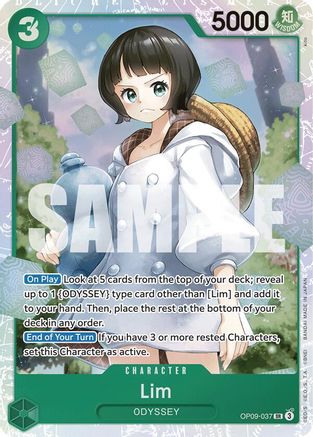 Lim (037) (OP09-037) - Emperors in the New World Foil | Grognard Games