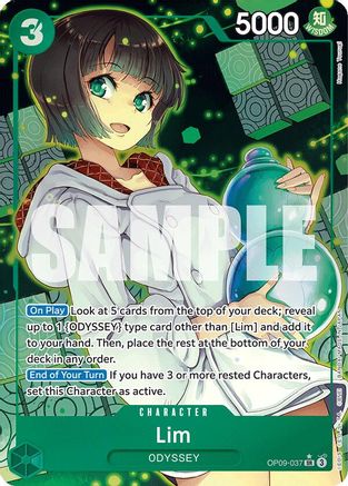 Lim (037) (Parallel) (OP09-037) - Emperors in the New World Foil | Grognard Games