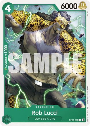 Rob Lucci (038) (OP09-038) - Emperors in the New World | Grognard Games