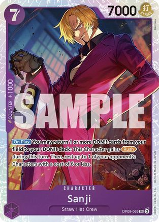 Sanji (065) (OP09-065) - Emperors in the New World Foil | Grognard Games