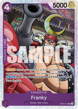 Franky (OP09-072) - Emperors in the New World Foil | Grognard Games