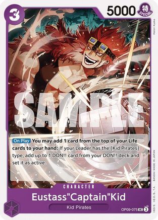 Eustass"Captain"Kid (OP09-075) - Emperors in the New World | Grognard Games