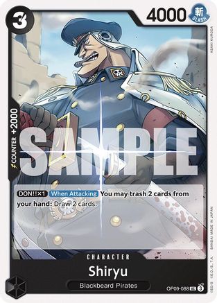 Shiryu (OP09-088) - Emperors in the New World | Grognard Games