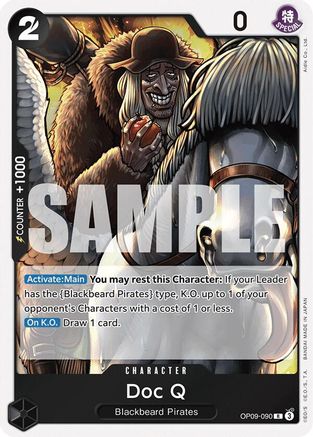 Doc Q (OP09-090) - Emperors in the New World Foil | Grognard Games