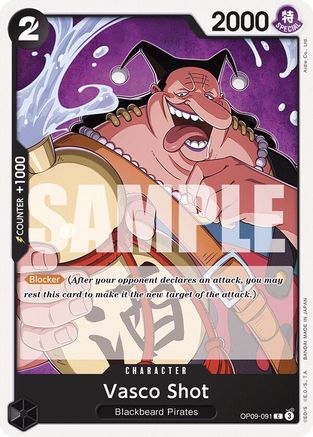 Vasco Shot (OP09-091) - Emperors in the New World | Grognard Games