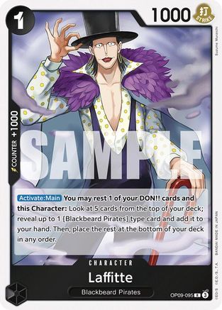Laffitte (OP09-095) - Emperors in the New World Foil | Grognard Games