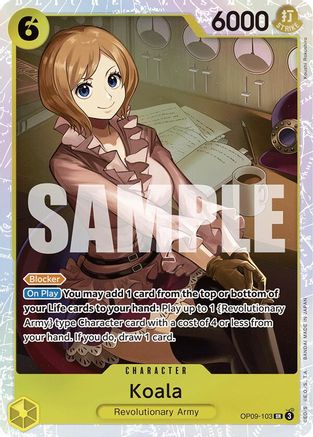 Koala (OP09-103) - Emperors in the New World Foil | Grognard Games