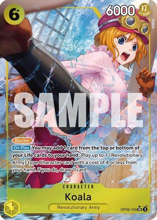 Koala (Parallel) (OP09-103) - Emperors in the New World Foil | Grognard Games